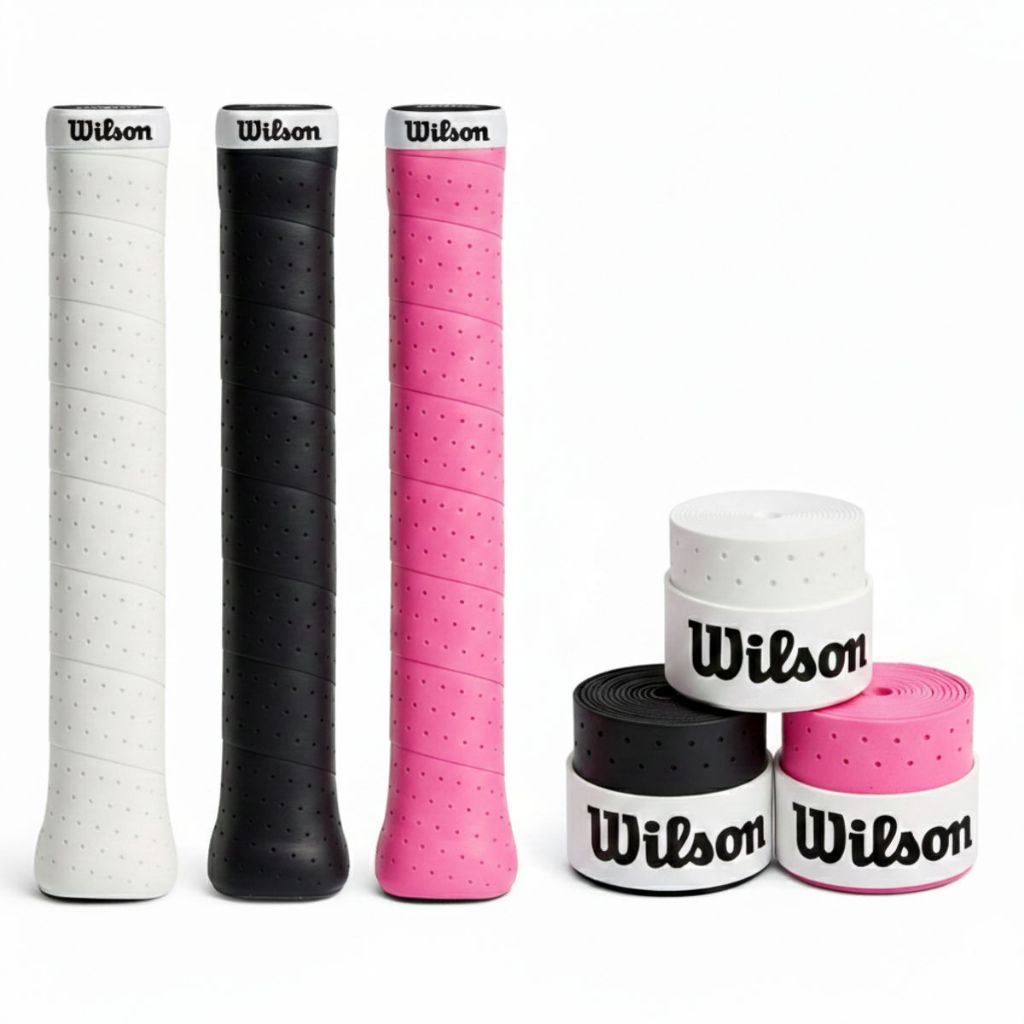 Kit 1, 3 ou 5 Un | Overgrip Raquete Tênis Padel Beach | Perfurado Pro Comfort em Oferta na Shopee