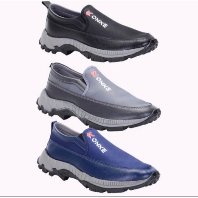 Kit 3 Pares de Tenis Sapatilha Mocassim Calce Fácil Confortavel