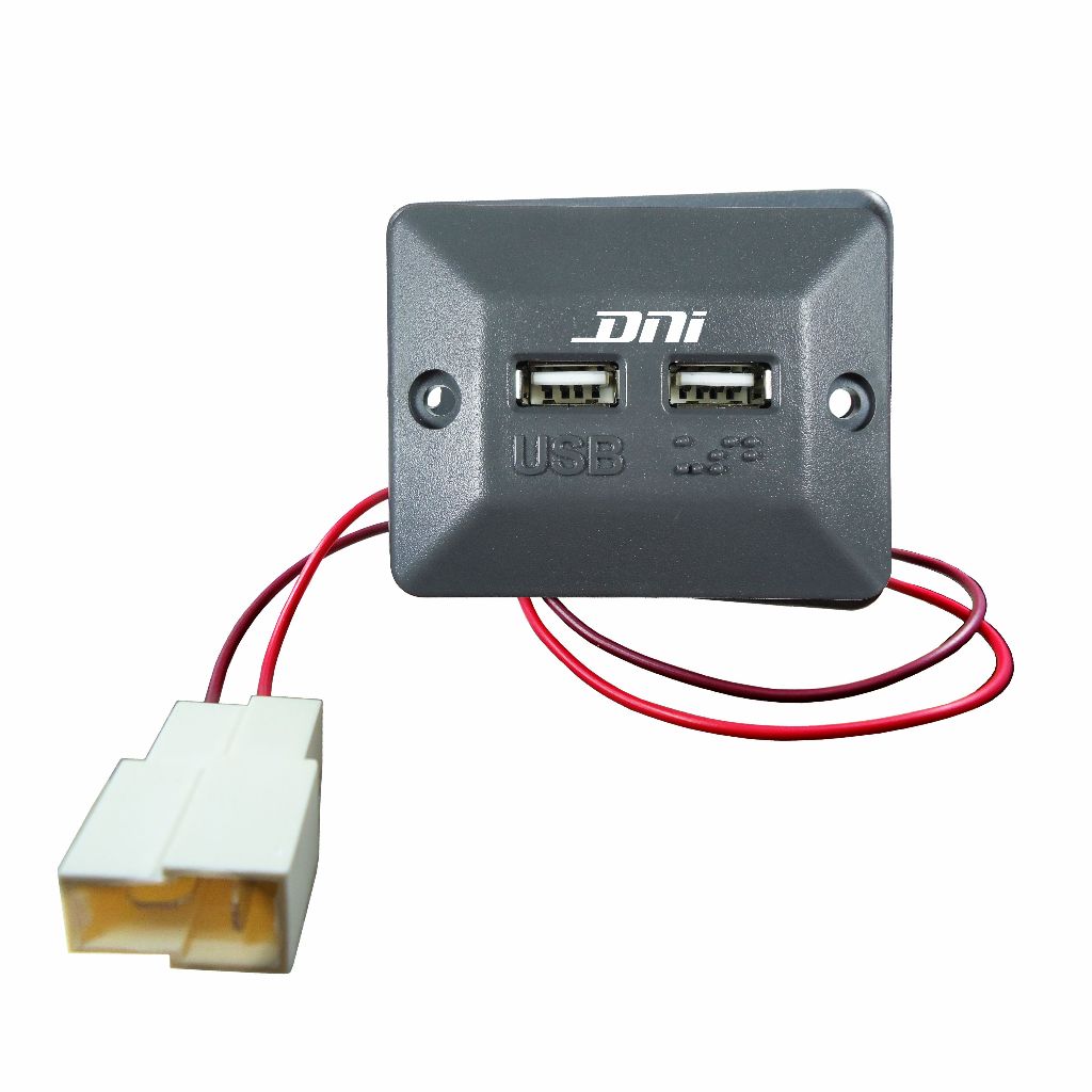 Tomada Veicular Duplo USB Conversor Bivolt Saída 5Vdc – DNI0583