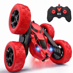 Carrinho De Controle Remoto 360º Pirueta Quick Run Car Com Luzes Led Giro Radical, Drift E Manobras