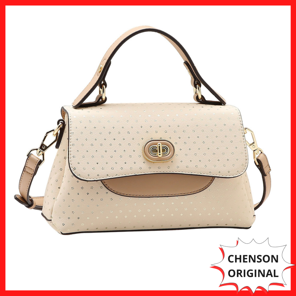 Bolsa de Luxo Grife Chenson Original Marca Famosa Importada Pequena Festa Casamento Sumter 3485595