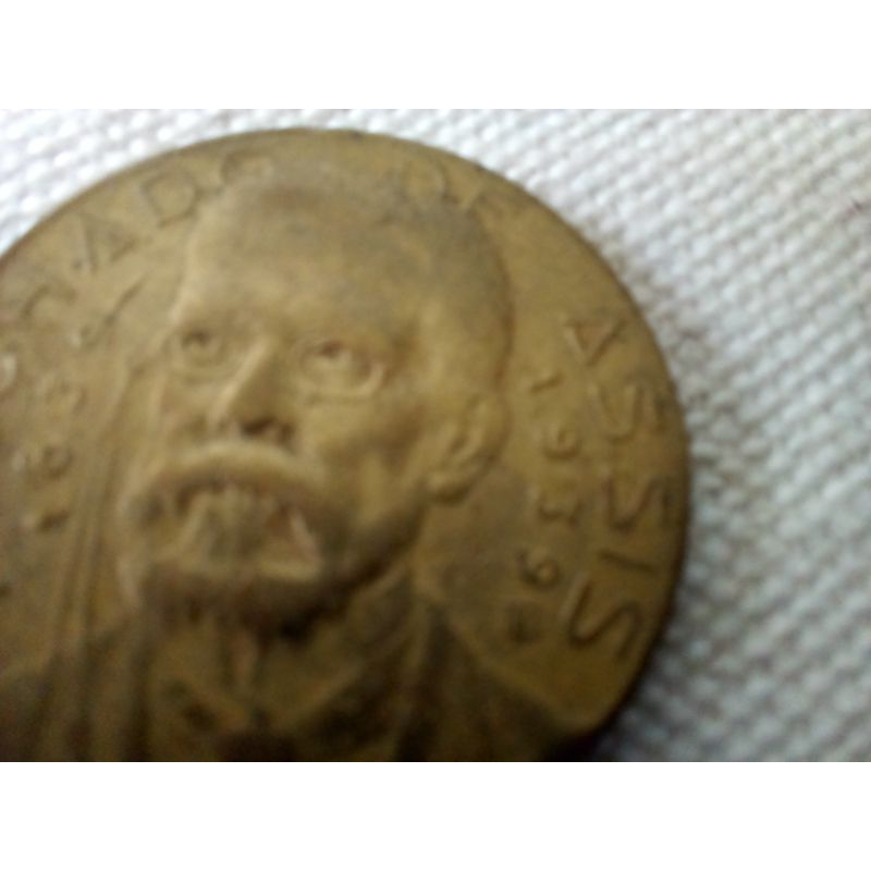 Linda Moeda 500 Réis 1939 Machado De Assis