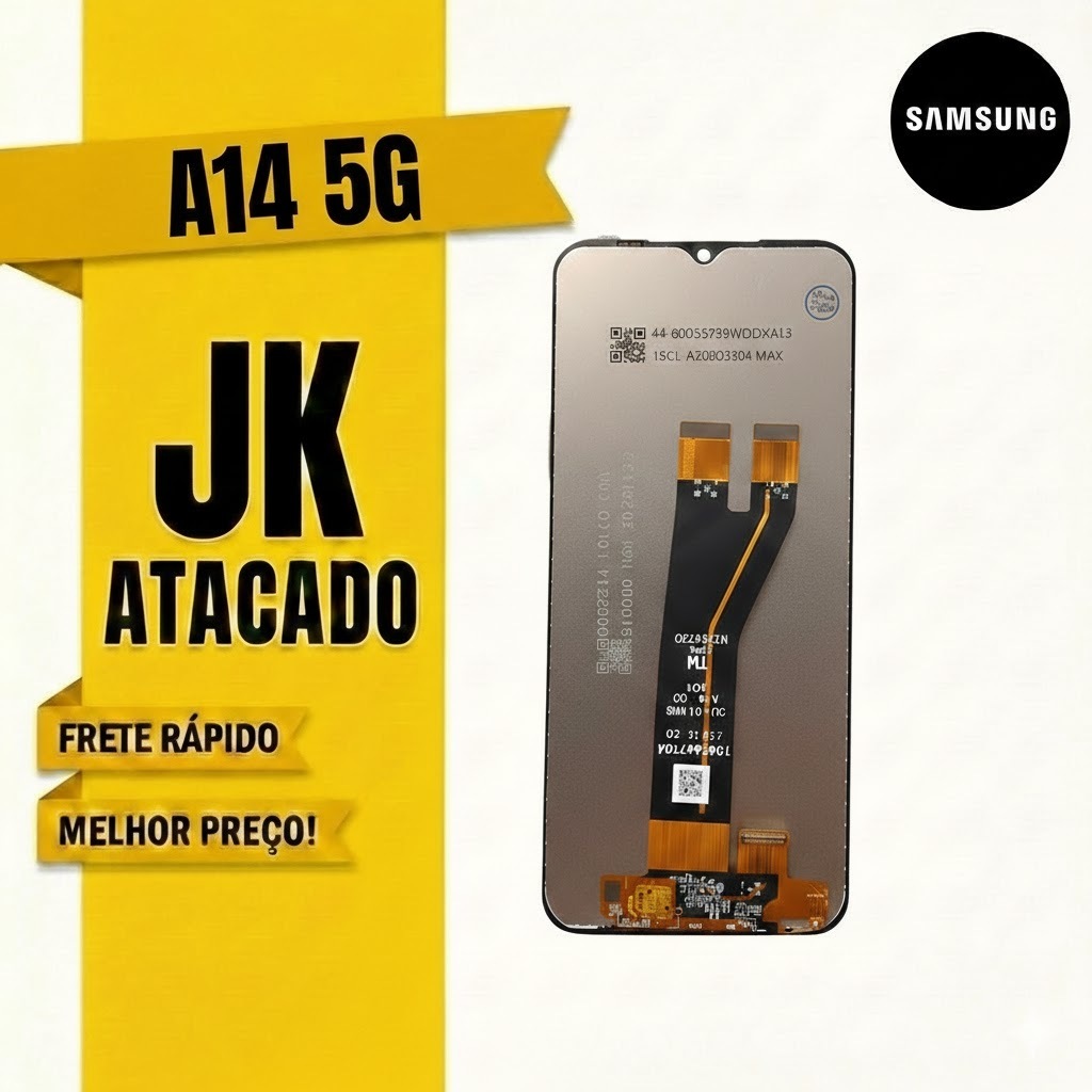 Tela Display Frontal para Samsung A14 5G / M14 5G Original Sem Aro - Envio Imediato 🚚✨ em Oferta na Shopee