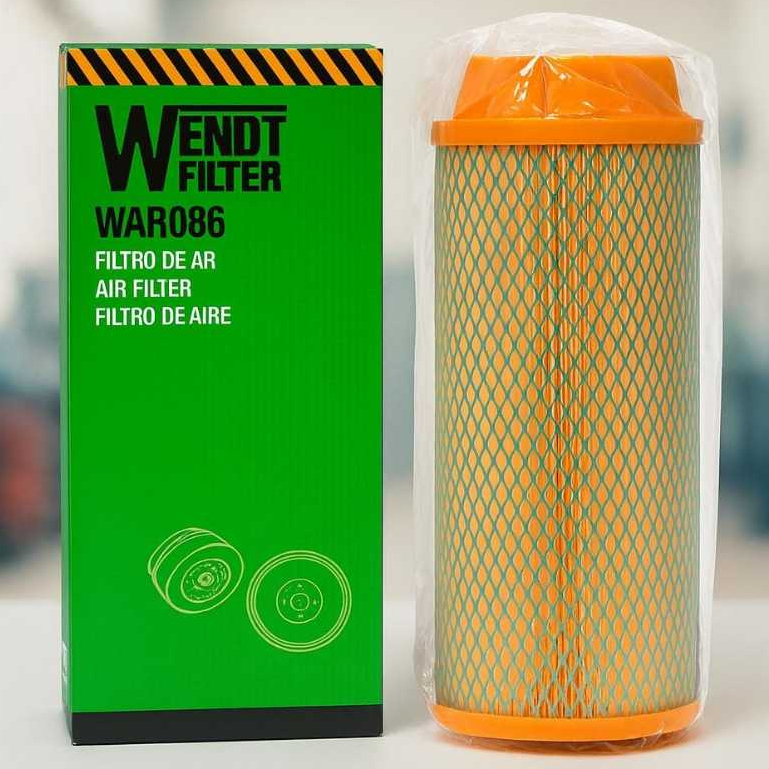 Filtro Ar Motor Gm S10 Blazer Vw Kombi Trator 250x/451WENDT