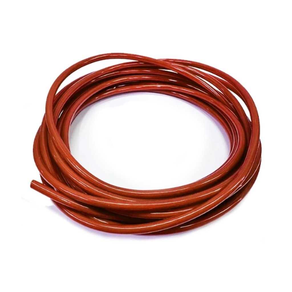 Fio Cabo Flexível Alimentação Automotivo 6mm Vermelho / Preto Som Módulo Amplificador Potencia