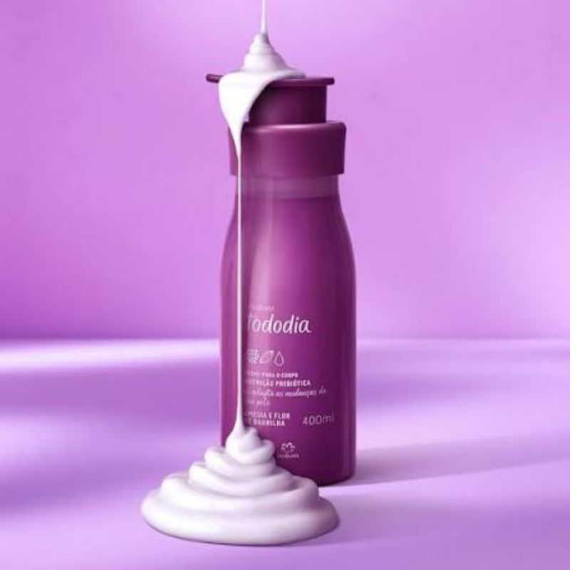 Hidratante Corporal Natura Todo Dia - Ameixa e Flor de Baunilha 400ml