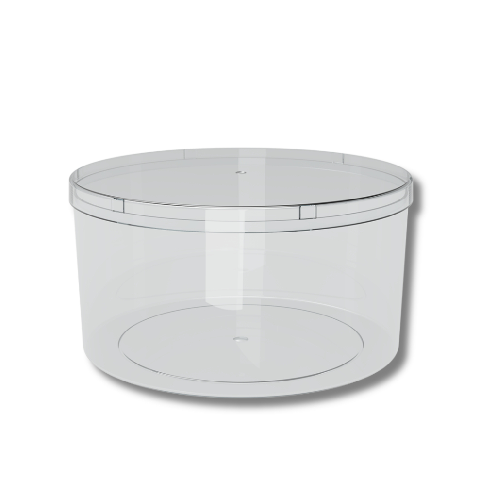 Caixa Organizadora Acrilica Cake Confeitaria e Doces 10x20x20 cm em Oferta na Shopee