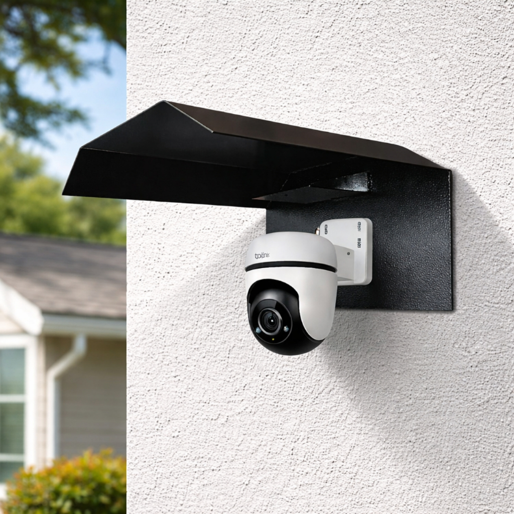 Protetor Câmeras Segurança Wifi Preto Universal Residencial em Oferta na Shopee