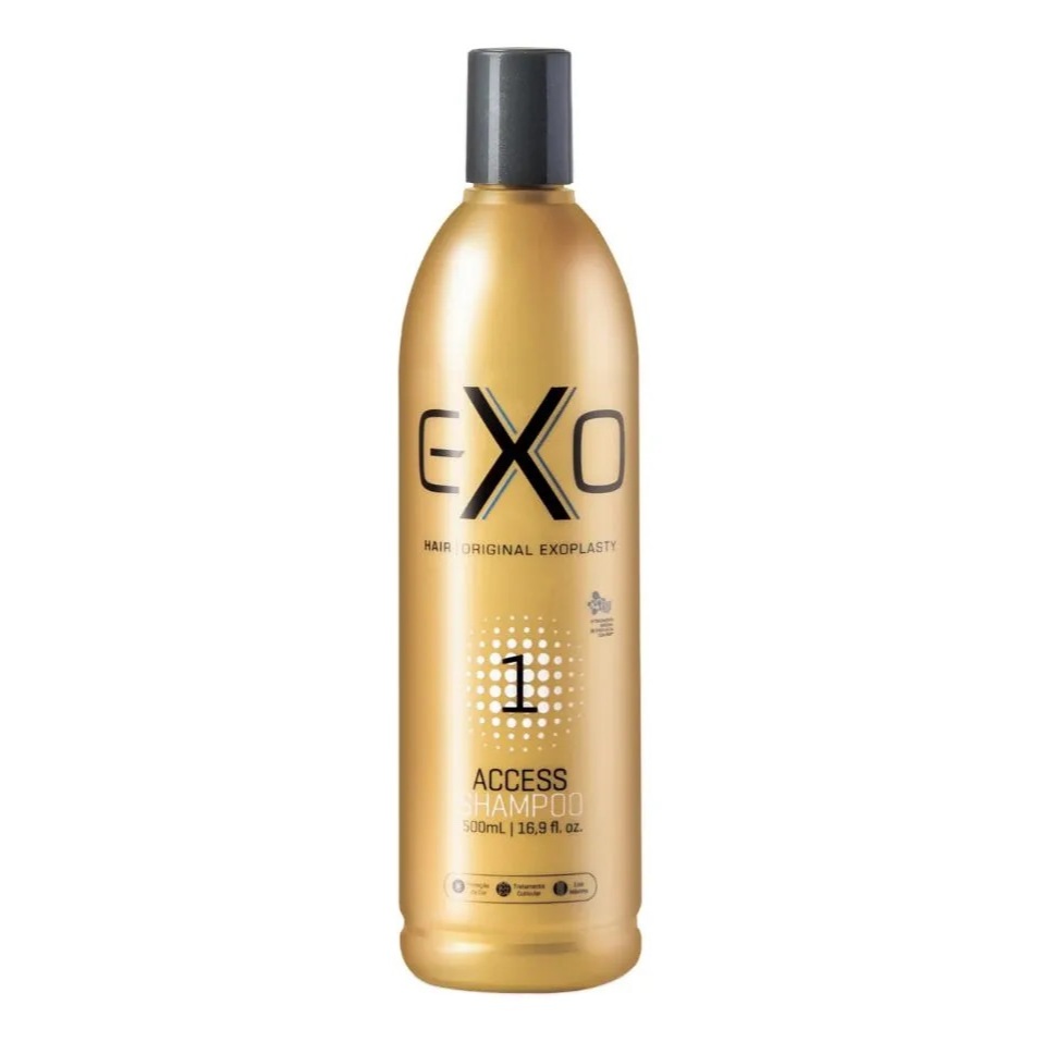 EXOPLASTIA SHAMPOO EXO ACCESS PASSO 1 FRASCO DE 500ML