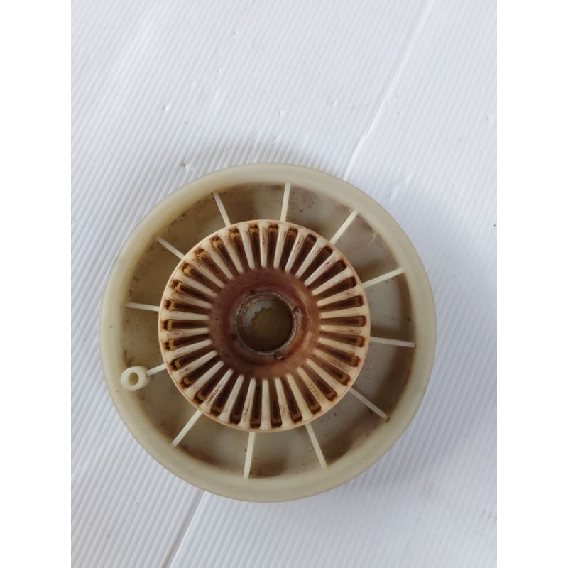 POLIA SEM BUCHA DA LAVADORA ELECTROLUX 15KG PEQUENO DEFEITO
