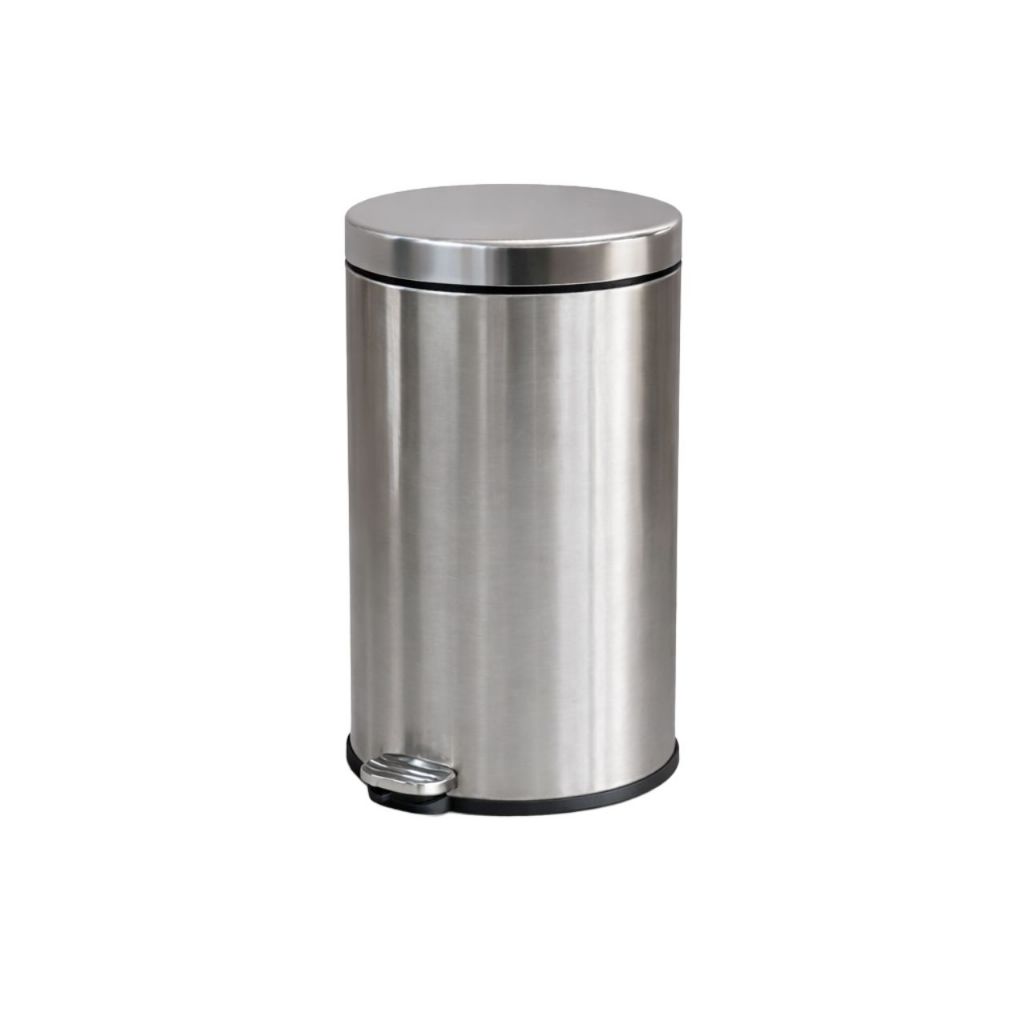 Lixeira Com Pedal E Balde Brinox Decorline 20 Litros Aço Inox em Oferta na Shopee