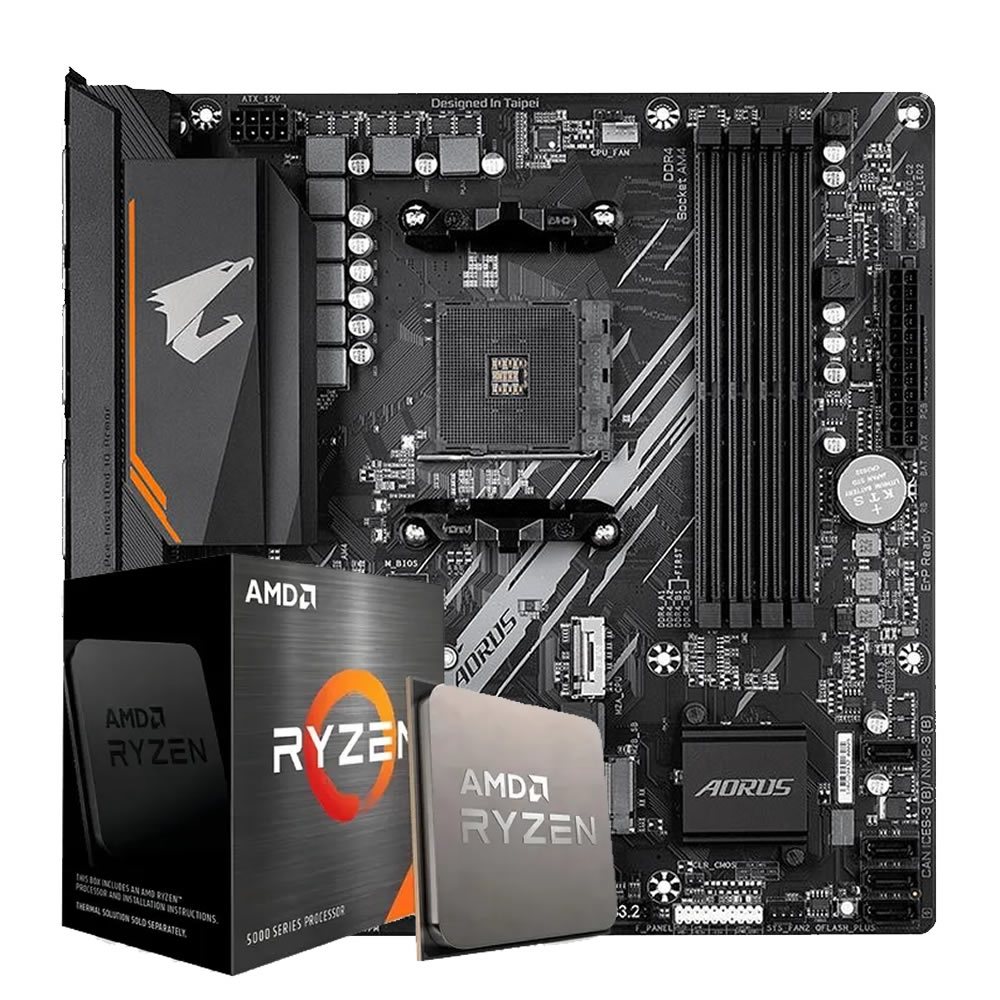 Kit Amd Ryzen 7 5700x e Placa Mãe B550m Aorus Elite Bios Atualizada — R$ 2.399,99 em Shopee