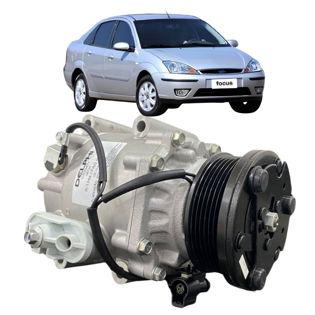 Compressor Focus 1.8 2.0 2005 2006 2007 2008 em Oferta na Shopee