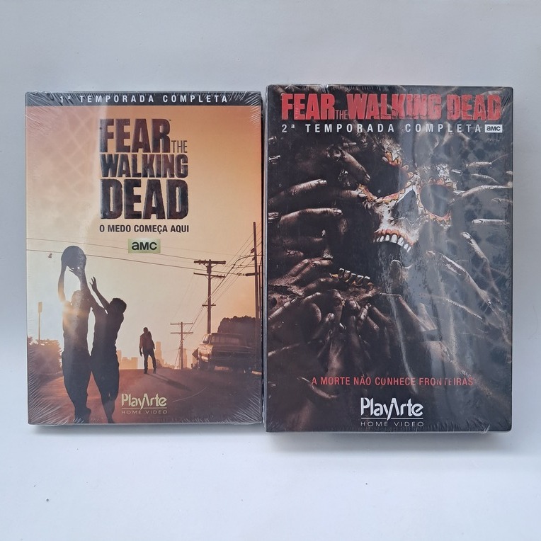 Fear The Walking Dead 1a E 2a Temporadas Dvd Lacrado E Original