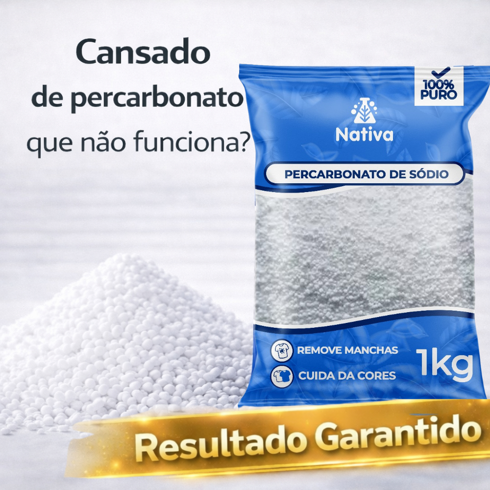 Percarbonato de Sódio Puro e Granulado Sem Mistura - Poder do O2 Ativo Removedor de Manchas em Oferta na Shopee