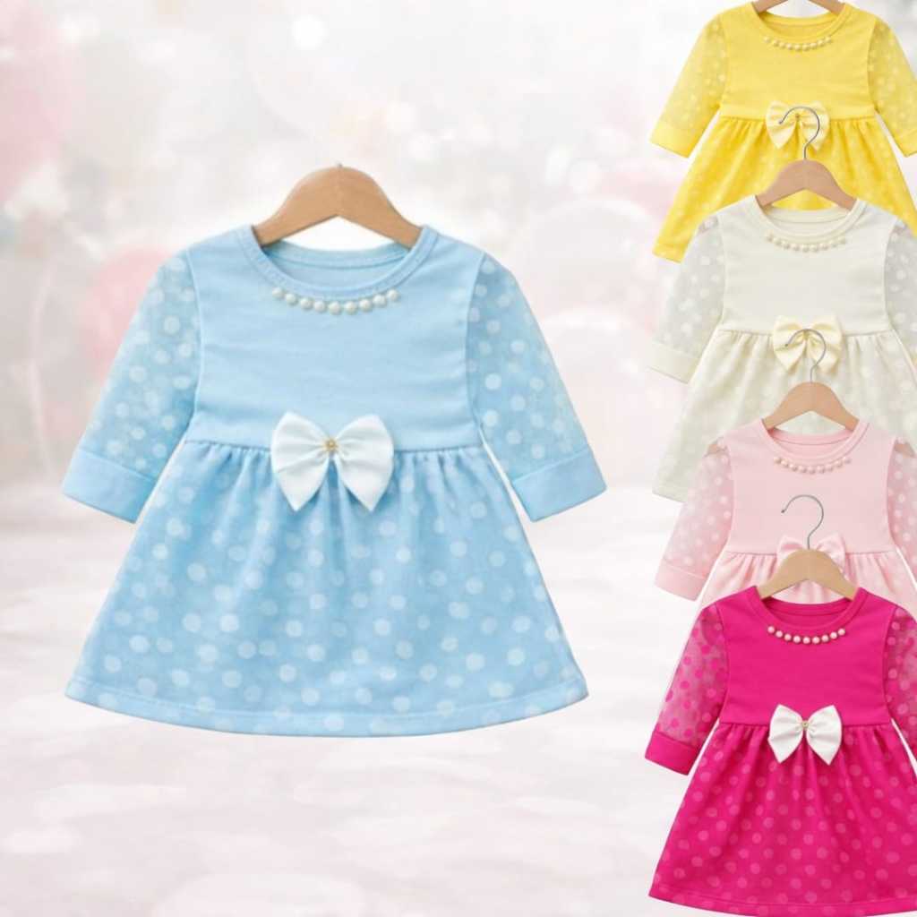 Vestido Bebe Inverno Manga Longa Renda Tule Festa Luxo Princesa 3 a 6 meses Menina Outono Bebê Reborn