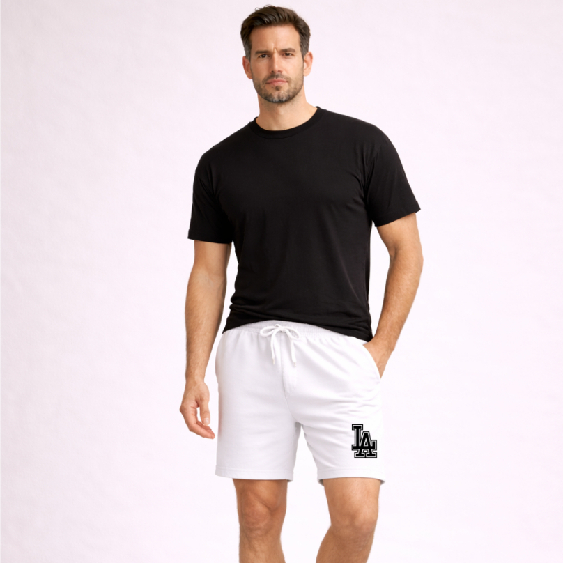 Short Bermuda Moletom Masculino Algodão Streetwear Casual Treino Academia