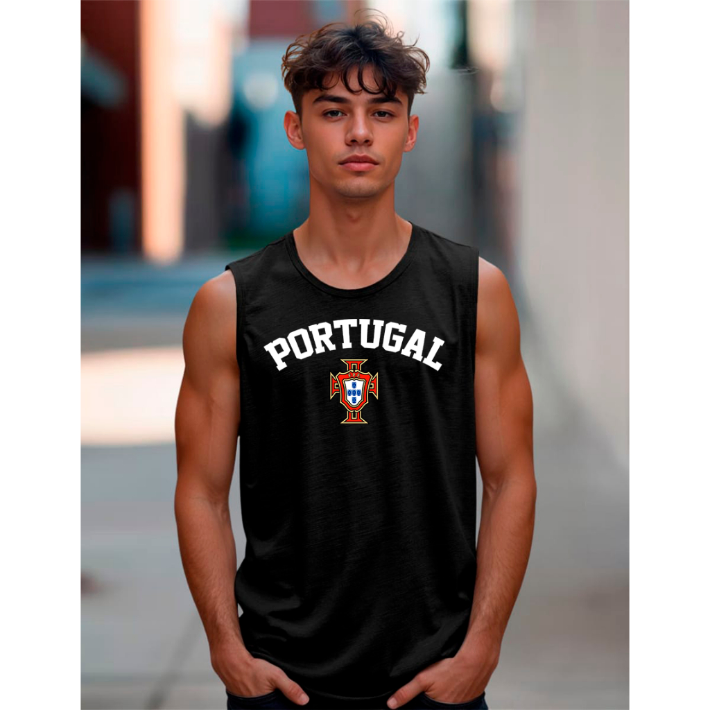 Camiseta Regata Futebol Portugal CR7