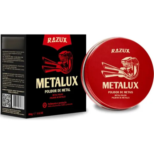 Metalux polidor de metais razux / vonixx 100g - RAZUX - MOTORCYCLE CARE
