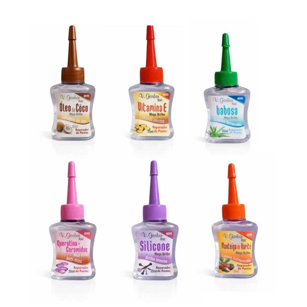 Kit 6 x Óleo Reparador de Pontas Kyrav