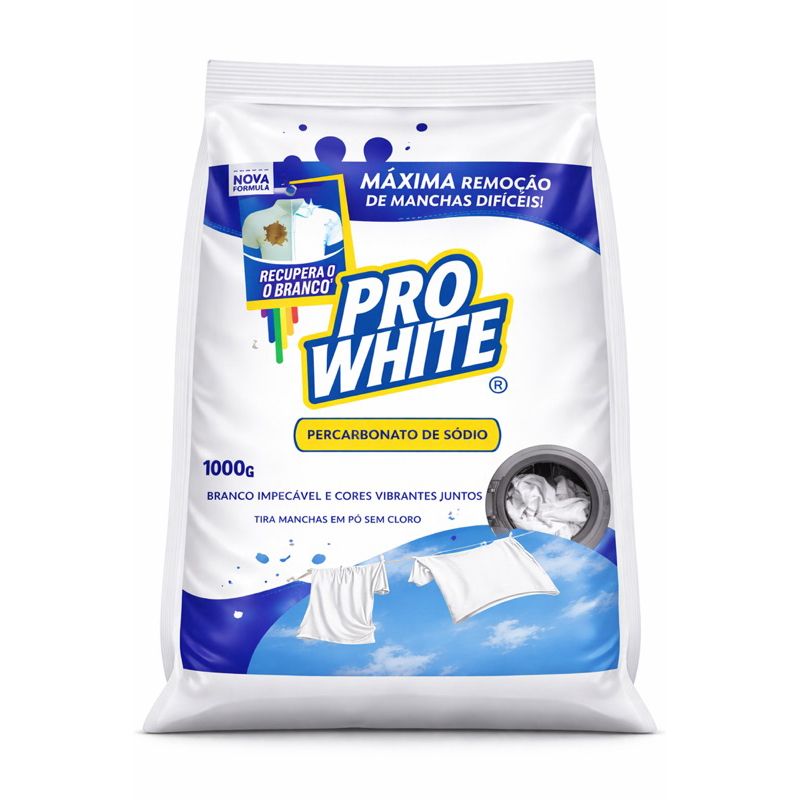 Percabonado De Sódio ProWhite Alvejante Tiras Manchas em Oferta na Shopee