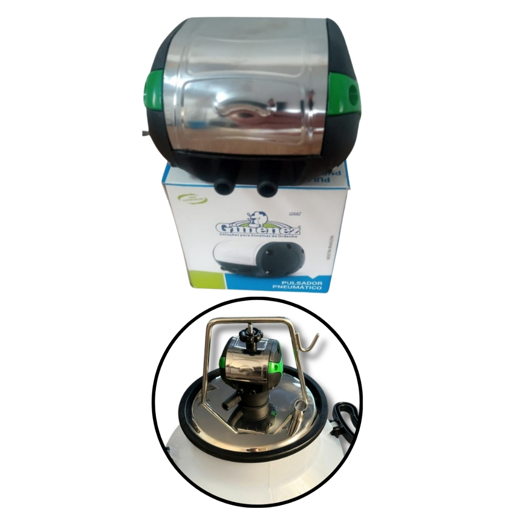 Pulsador Gimenez Ordenha 60/40 Pneumático Universal Promoção em Oferta na Shopee