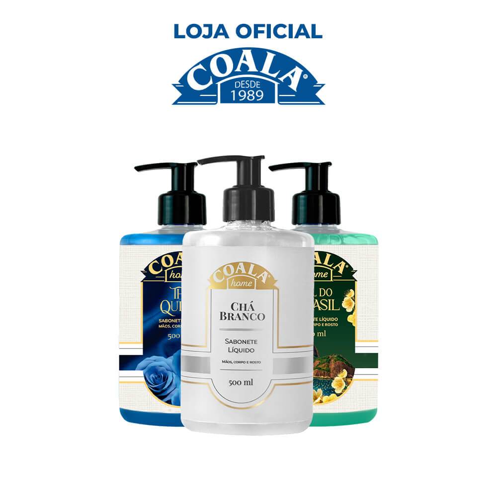 Kit  3 Sabonetes Coala Home - 1 The Queen + 1 Chá Branco + 1 Sol do Brasil em Oferta na Shopee