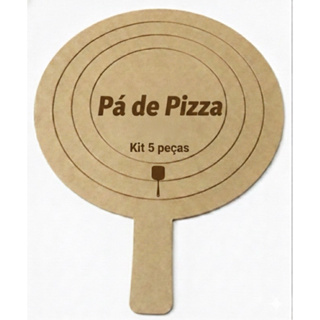 Pá para Montagem Pizza em MDF 52x40cm – Ideal para Pizzaria e Uso Profissional em Oferta na Shopee