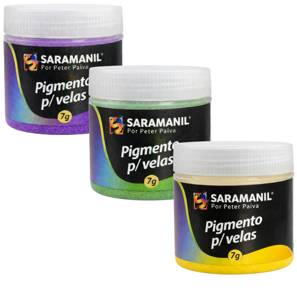Pigmento Para Velas Pó 7g Saramanil By Peter Paiva Não Migra Corante Para Vela Artesanal Parafina