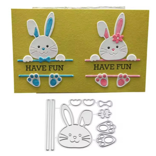 Faca de Corte e Relevo Scrapbook Ovo Pascoa Coelhinho PC13 em Oferta na Shopee