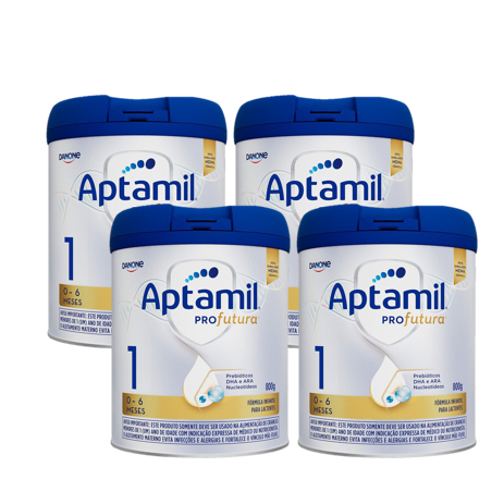 Kit de 4 Aptamil Profutura 1 800g em Oferta na Shopee