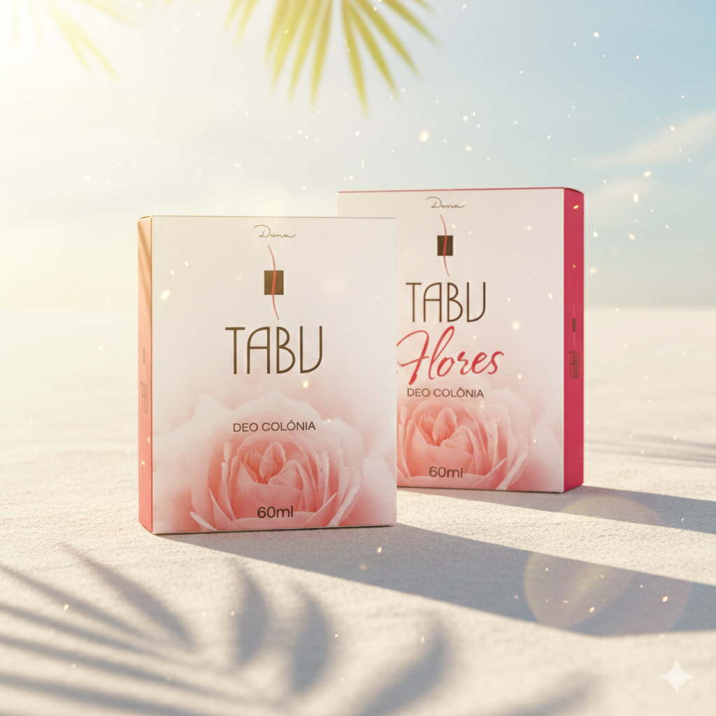 Kit 2 Itens - Deo Colônia Tabu Tradicional + Flores 60Ml em Oferta na Shopee