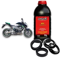 Retentor Bengala + Guarda Pó + Óleo Atf Kawasaki Z800 12/18