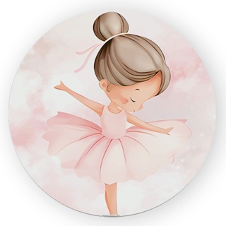 Painel Redondo Decorativo Festa Infantil Feminina Bailarina Lançamento Bibi Painéis em Oferta na Shopee