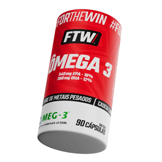 FTW Ômega 3 MEG-3 90 Cápsulas - 660mg EPA e 440mg DHA em Oferta na Shopee