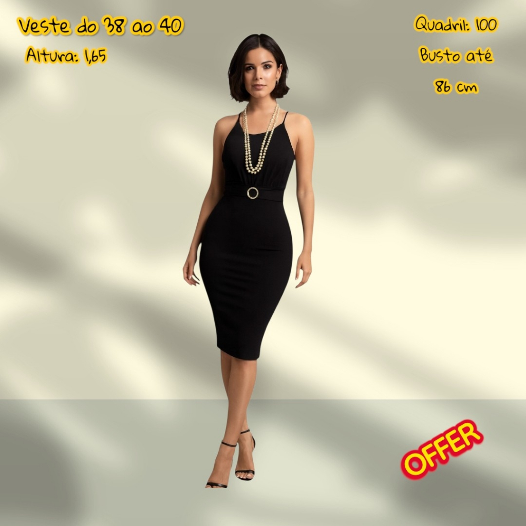 Vestido tubinho preto, Vestido Midi, Vestido Feminino, Vestido costa nua, Vestido, Vestido coladinho, peça única!!!