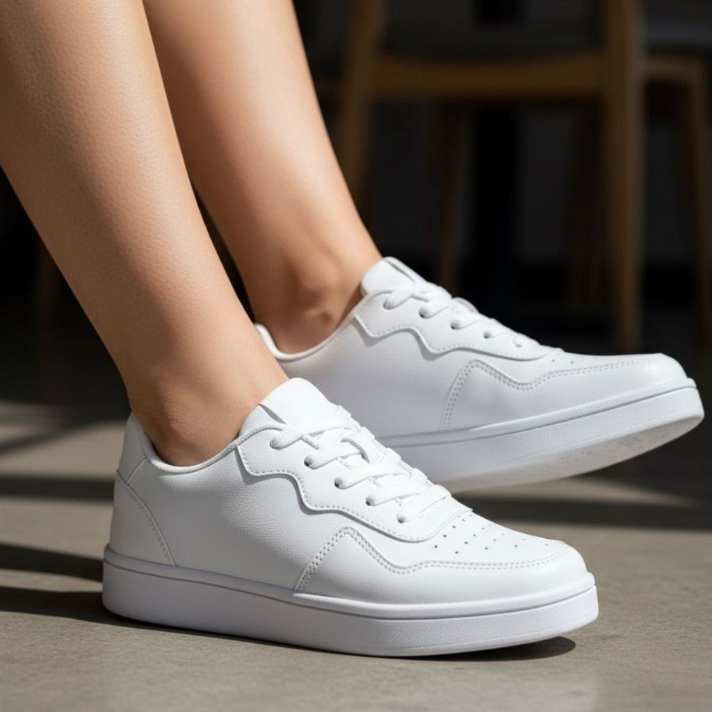 Tênis Branco Masculino Feminino Confortavel — R$ 58,94 em Shopee, 41% OFF