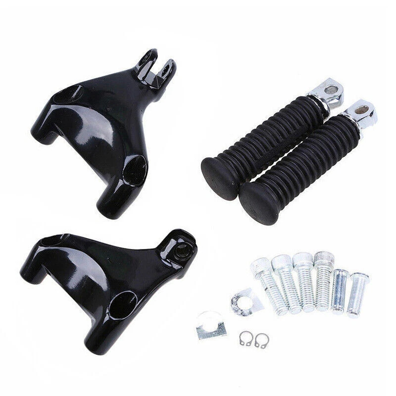 Suporte Pedal Garupa Harley Sportster 883 1200 XL 2014-2018 Apoio Pé Passageiro Iron 883 Forty Eight XL1200