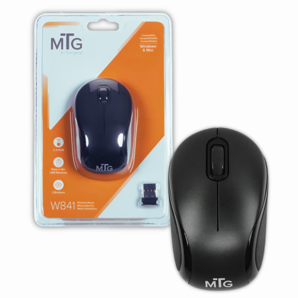Mouse Usb Sem Fio Escritório 1200dpi Mtg Targus W840 Preto