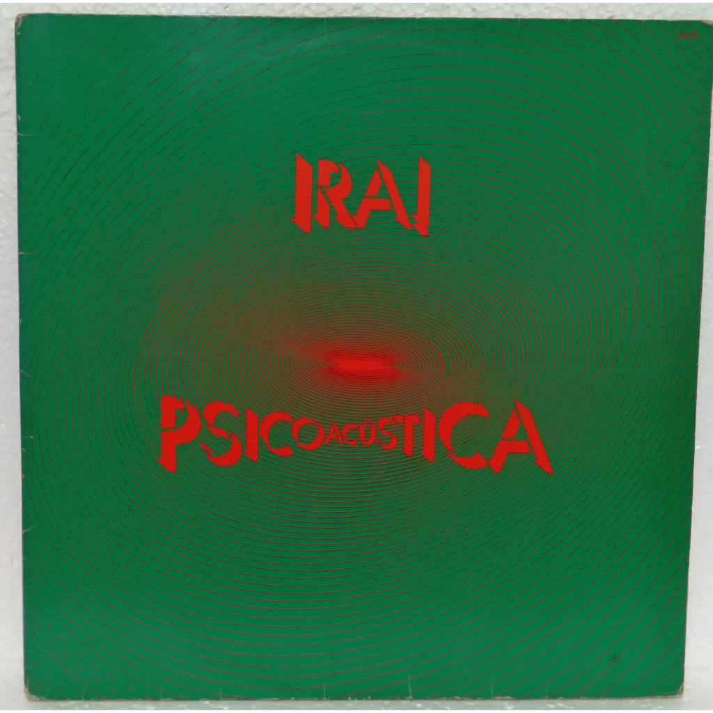 Lp -  IRA  -  Psicoacustica - Rock Nacional - 1988
