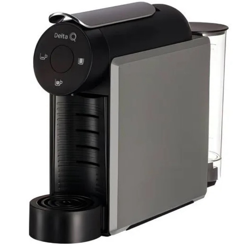 Imagem Máquina Cafeteira Cápsula Café Expresso MiniQool Cinza  127V - Delta Q