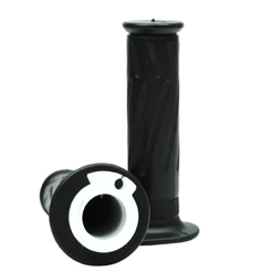 Manopla Yamaha YBR 125 2000-2008 / Factor 125 2009-2014 com Roldana Par