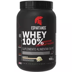 Whey Protein Concentrado 100% Pure 900g WPC 80 - Espartanos