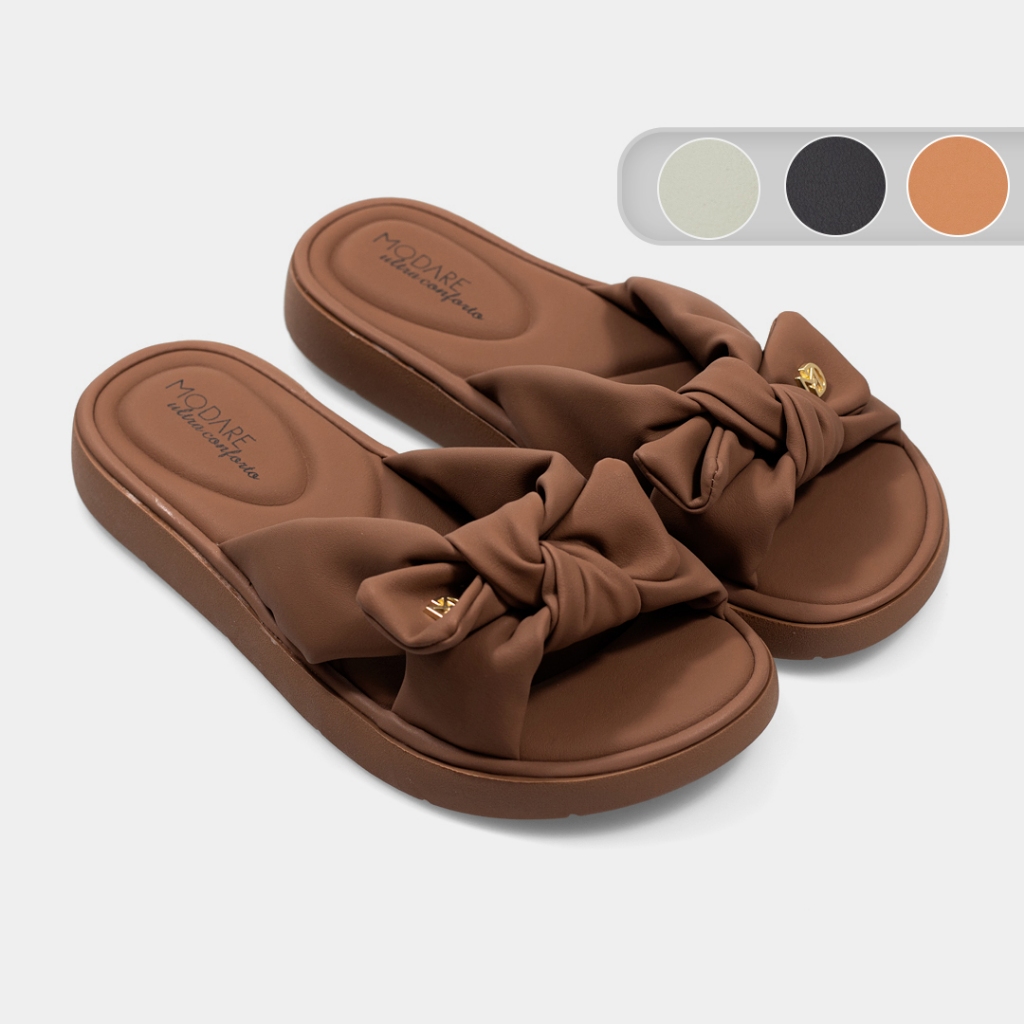 Chinelo Modare  Feminino Ultra Soft Laço 7208101 em Oferta na Shopee
