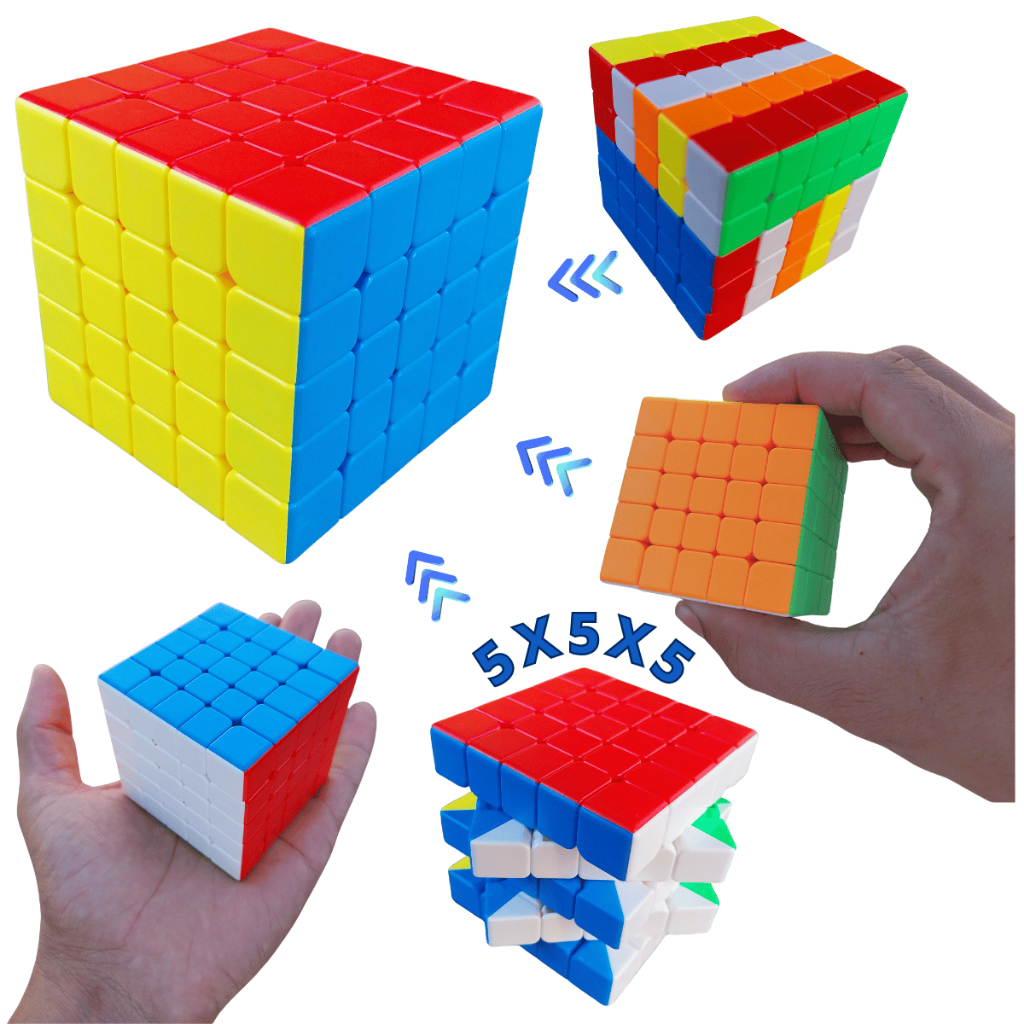 Cubo Mágico Anti-stress 5x5 Profissional Alta Velocidade Speed Stickerless Brinquedo 5x5x5 Toys