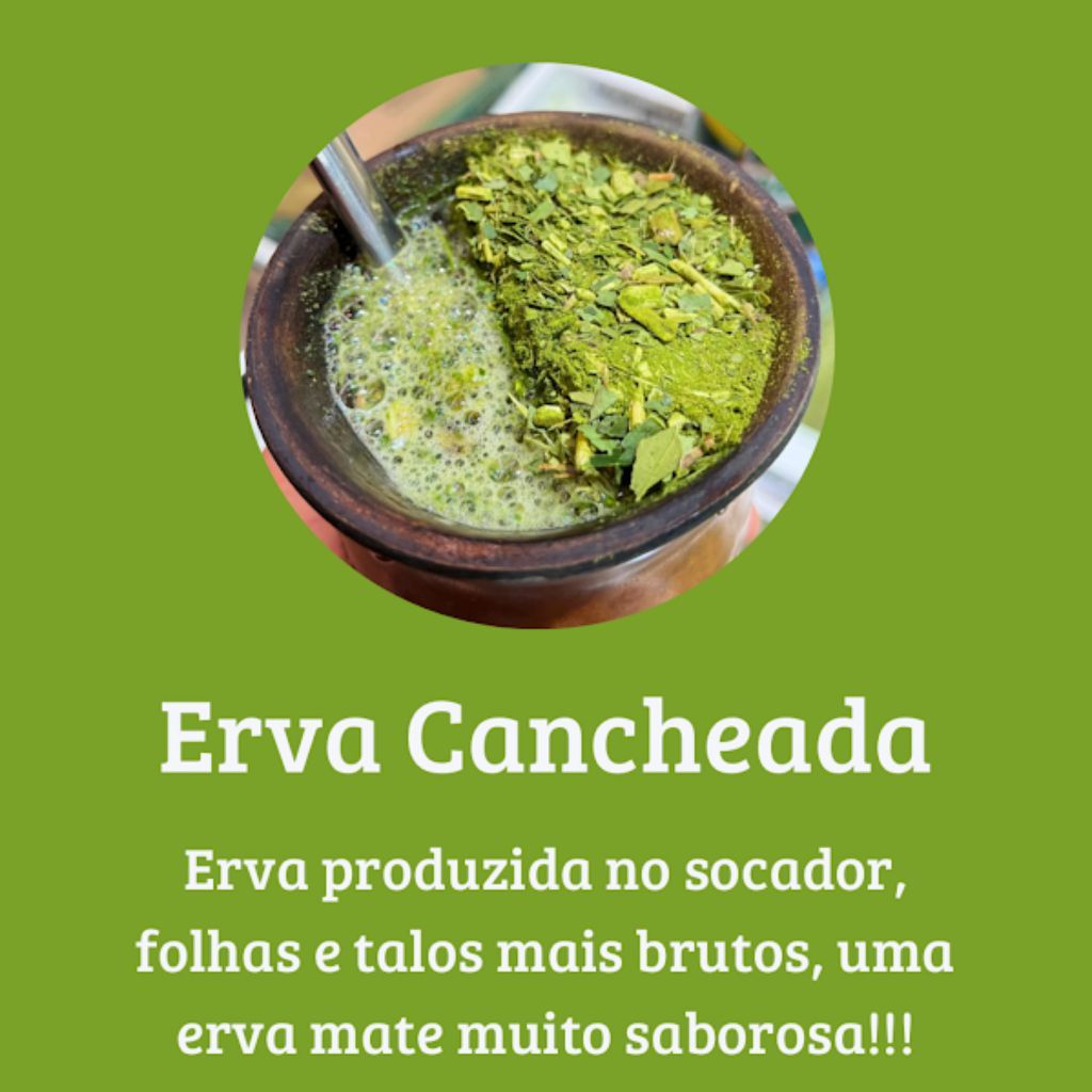 Erva Mate - Cancheada - Coxilha Verde
