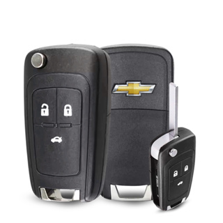 Chave Canivete Oca Gm Cruze Cobalt Prisma Agile Sonic Spin Onix 3 Botões em Oferta na Shopee