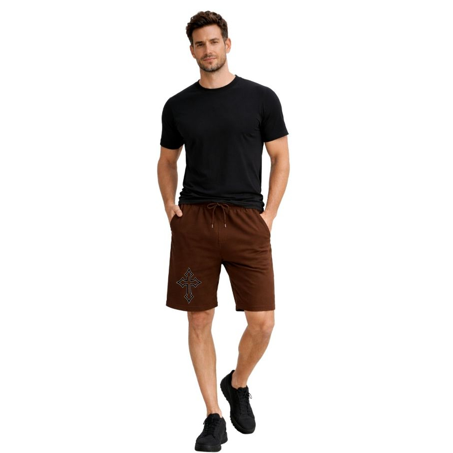 Short Bermuda Masculino Estampado Fitness Academia Corrida Treino Tecido Macio Alta Qualidade.