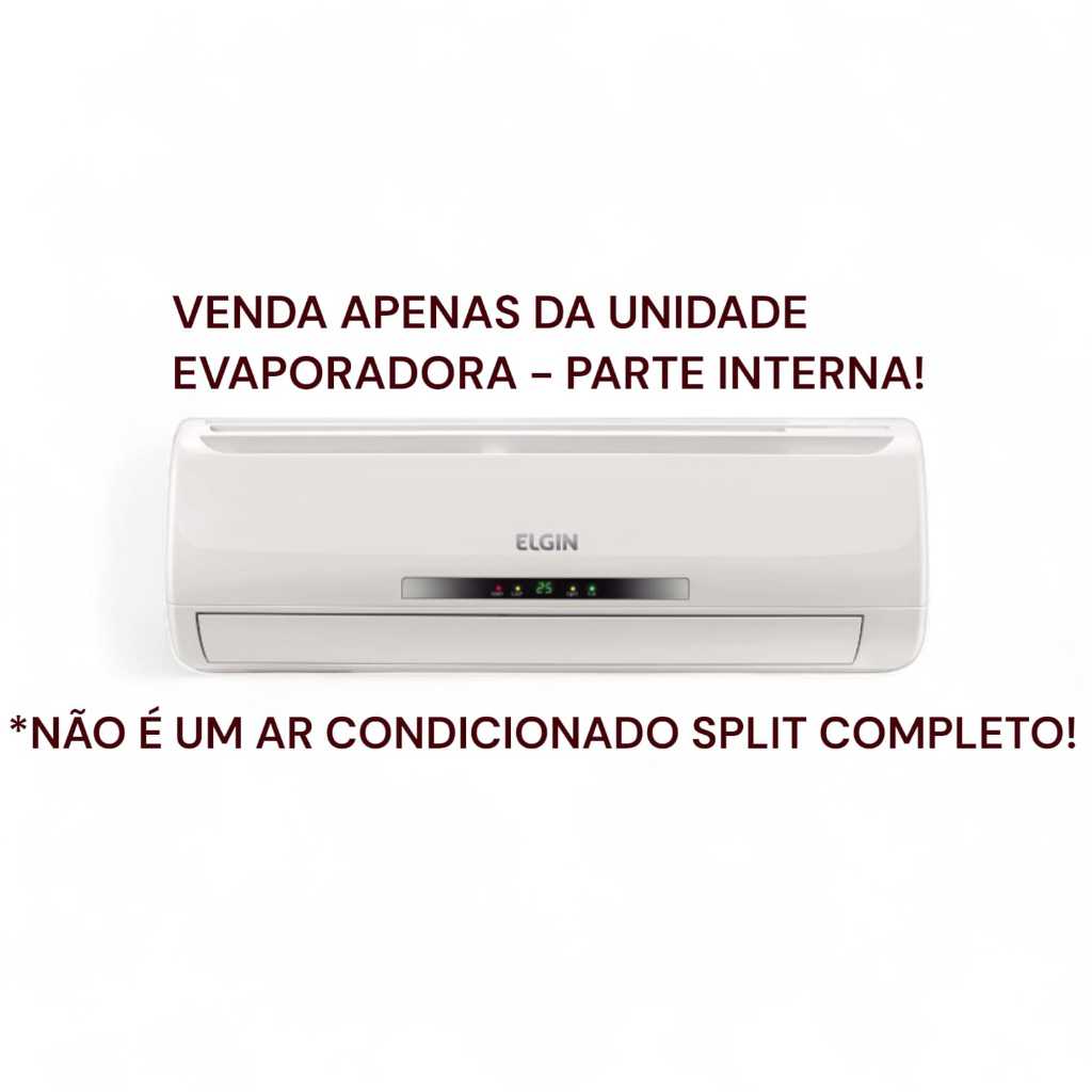 Evaporadora Elgin 7000 Btus Convencional Split FRIO 110V SQFIC-7000-1 NOVA AVULSA