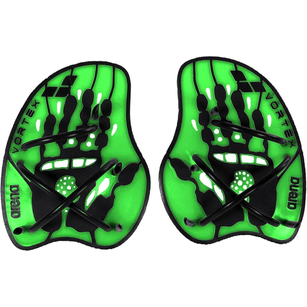 Palmar Para Natação Vortex Hand Paddle Verde/preto Arena